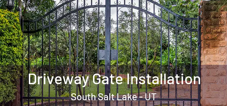  Driveway Gate Installation South Salt Lake - UT